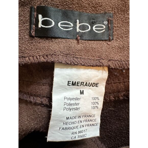 Y2K Bebe Bohemian Brown Pants Size Medium - Picture 4 of 10